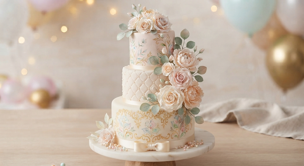 Custom Designer Cake with personalised theme decoration